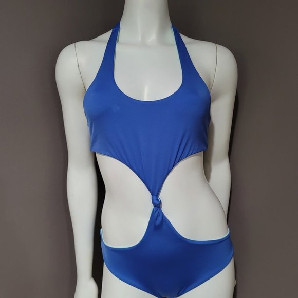 Dolce Vita Majorelle Cutout Reversible One-Piece Swimsuit Sz SM - Picture 2 of 13